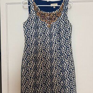 Anthropologie Moulinette Soeurs Beaded Shift Dress – Size 4